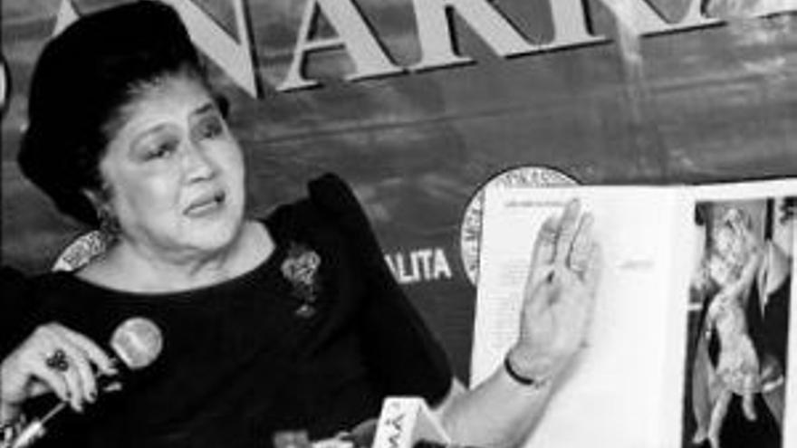 El Gobierno filipino pleitea contra Imelda Marcos