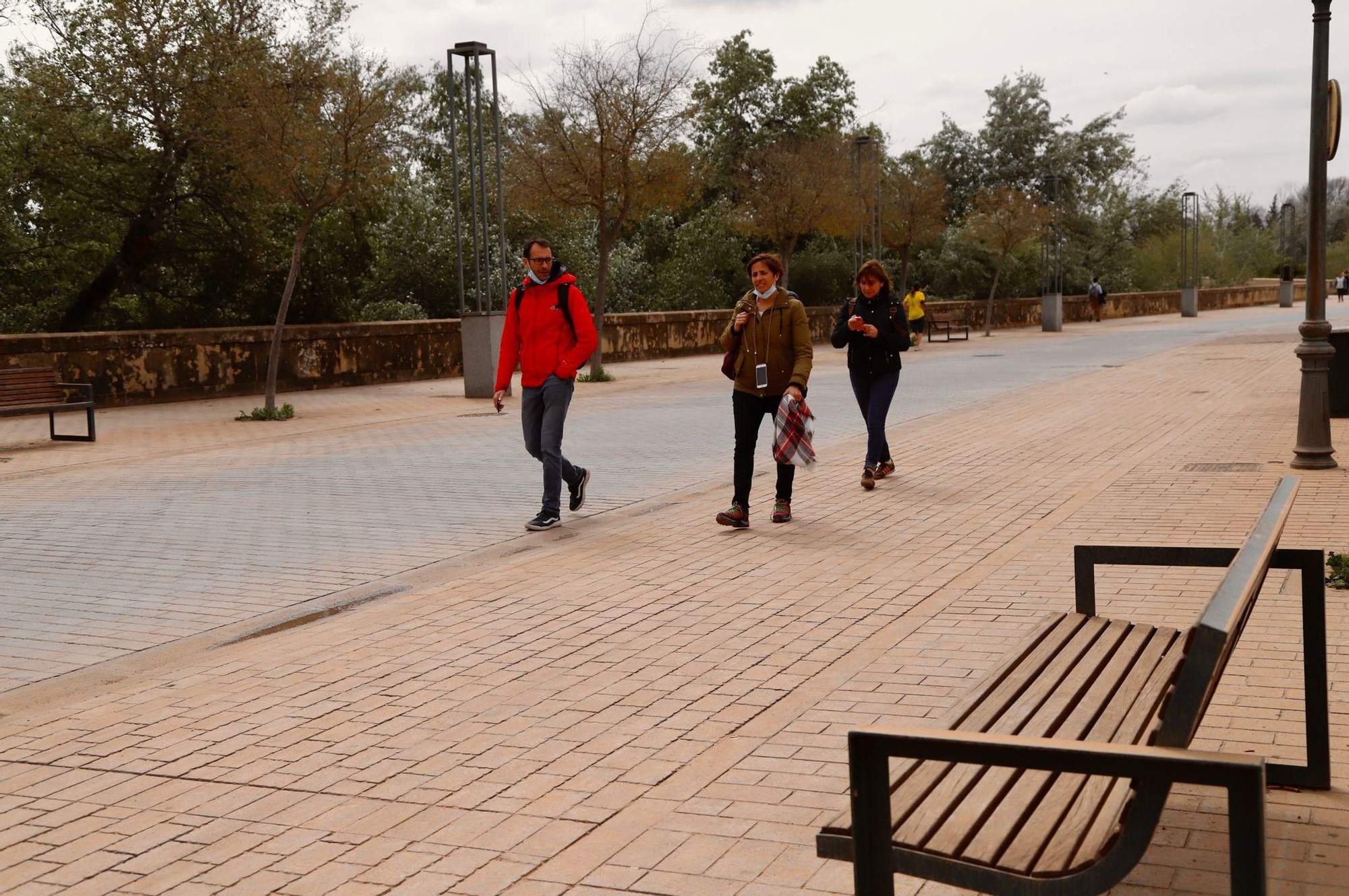 Córdoba bajo el barro tras el paso de la calima