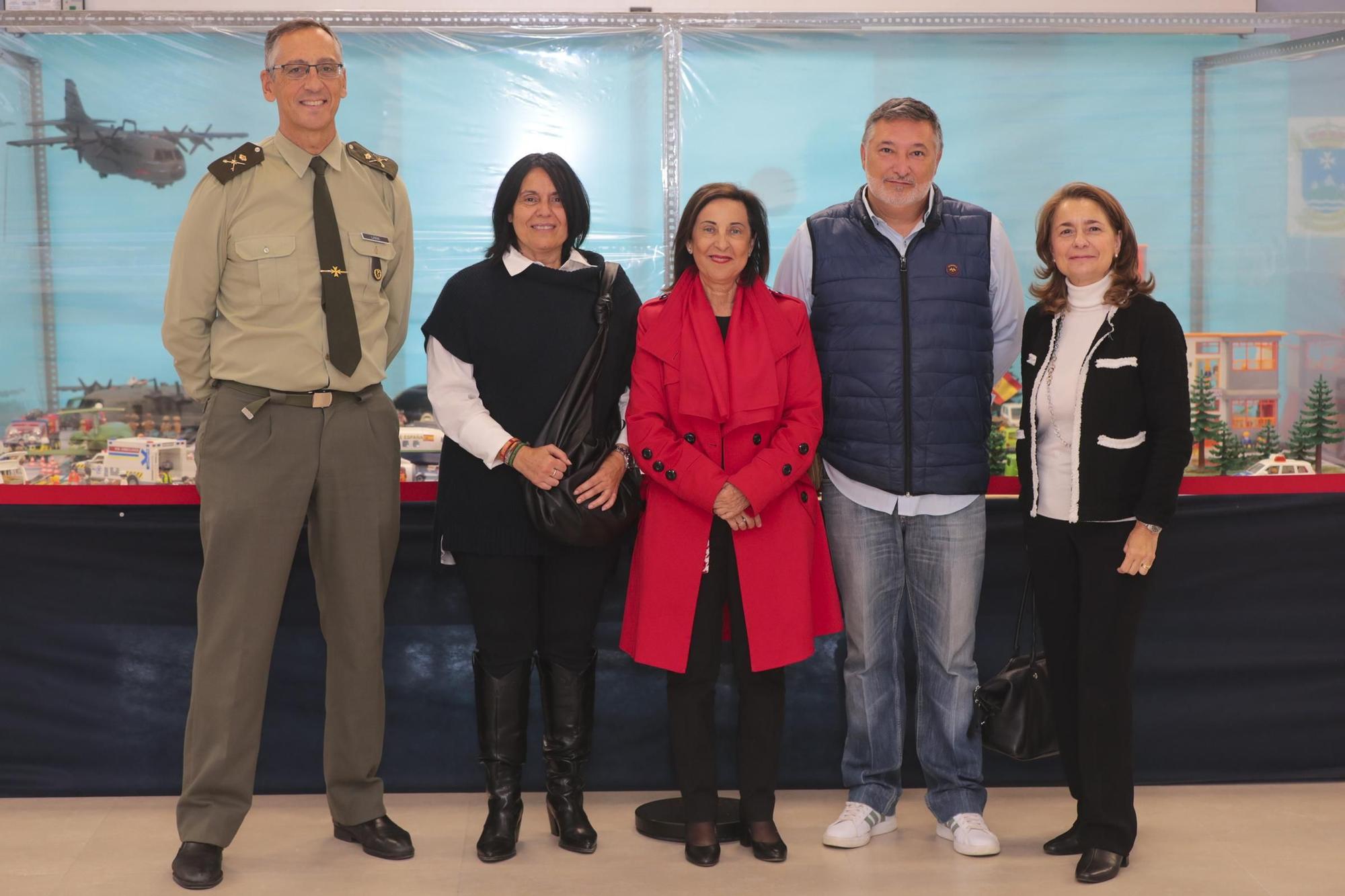 Visita de la ministra Margarita Robles al Hospital Militar de Zaragoza