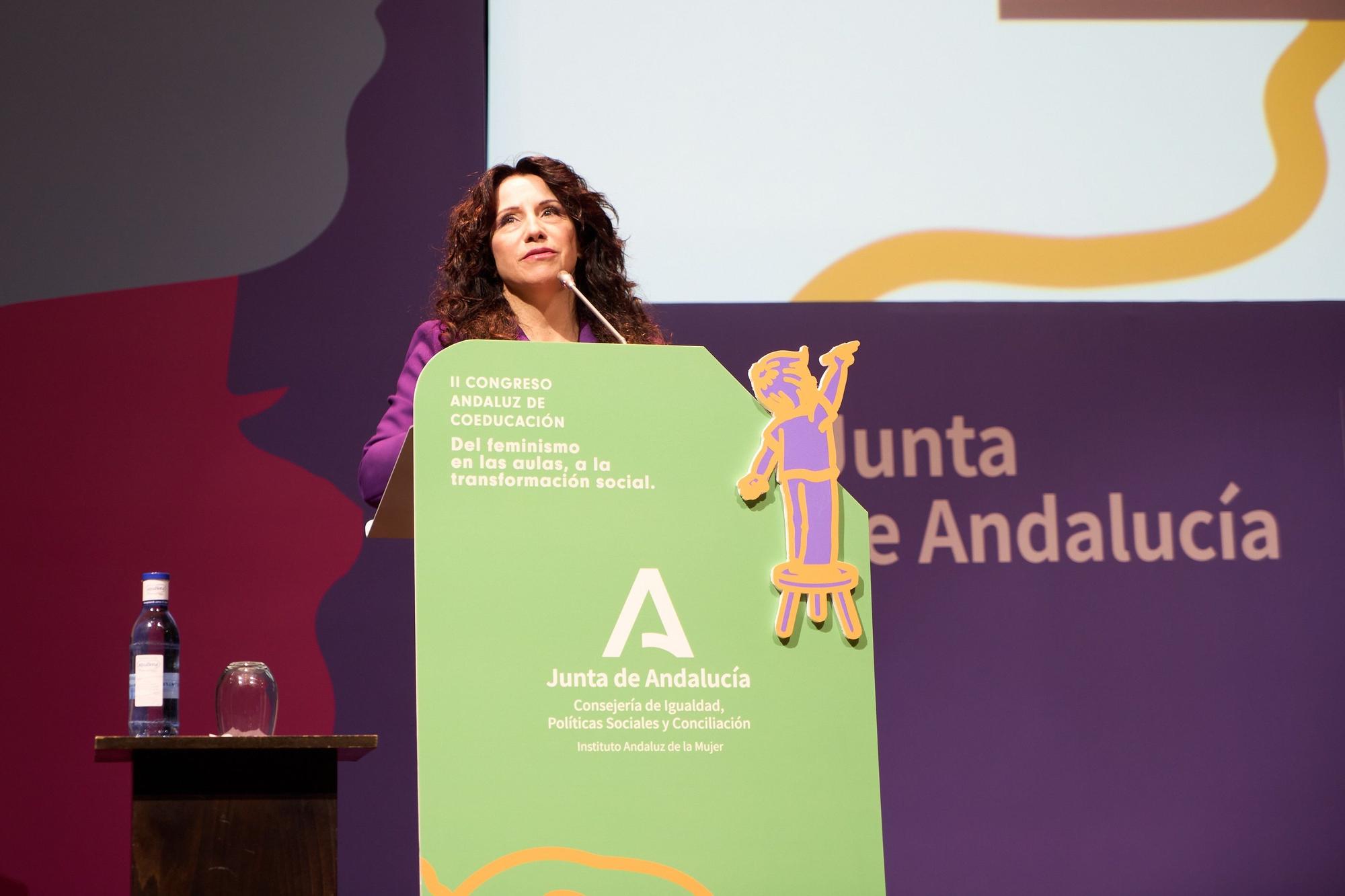 Rocío Ruiz, consejera de Igualdad y Políticas Sociales de la Junta de Andalucía.