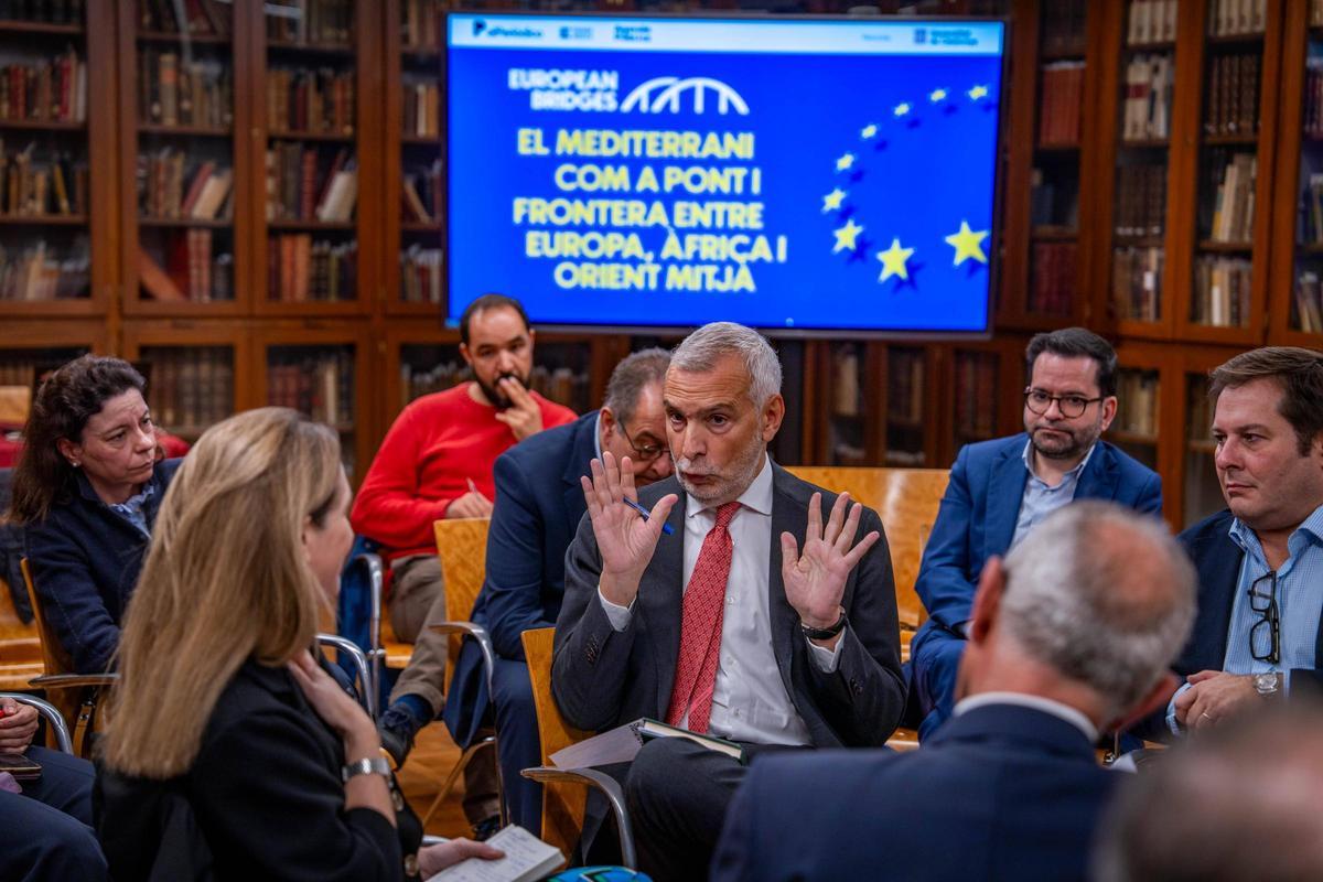 Stefano Sannino, director general para Oriente Medio, Norte de África y el Golfo de la Comisión Europea, durante el European Bridges organizado por EL PERIÓDICO.