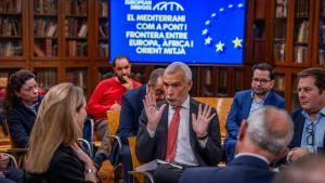 Stefano Sannino, director general para Oriente Medio, Norte de África y el Golfo de la Comisión Europea, durante el European Bridges organizado por EL PERIÓDICO.