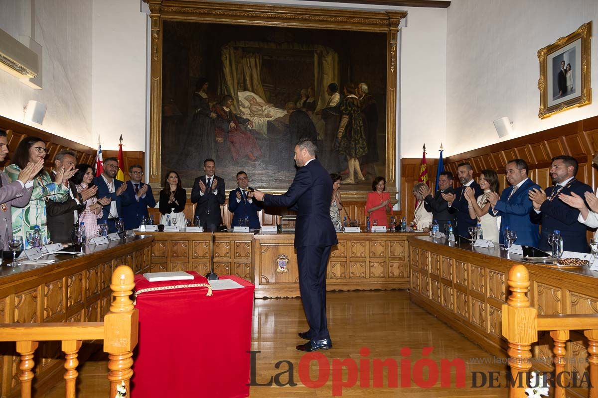 Pleno de investidura en el Ayuntamiento de Caravaca