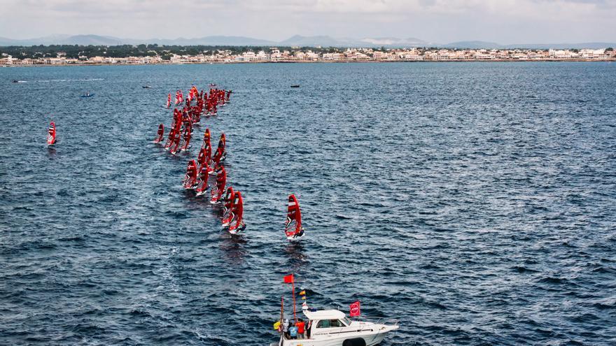 Intensa cuarta jornada del Mundial de IQFoil en Sa Ràpita
