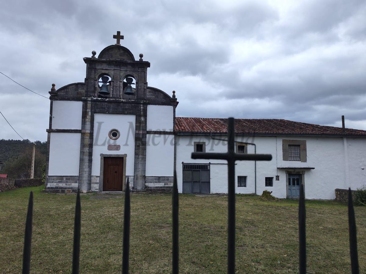 Vista de la iglesia.