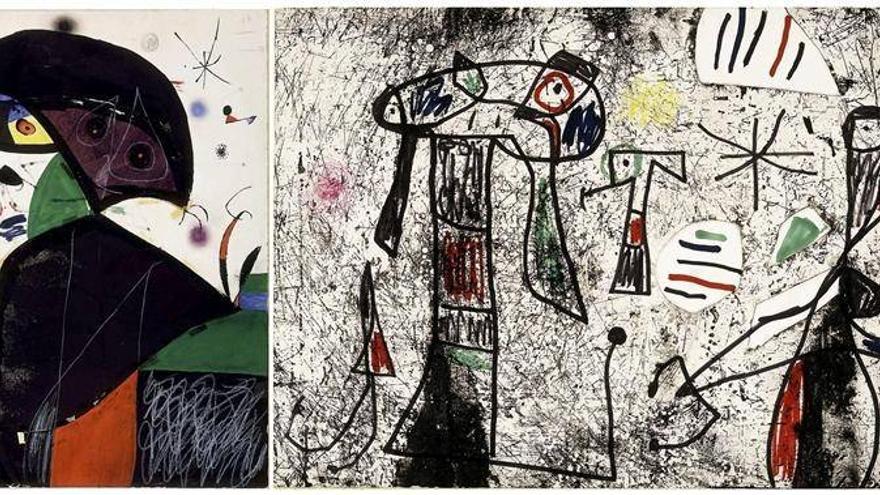 Desaparece un boceto de Miró de la fundación del artista en Palma