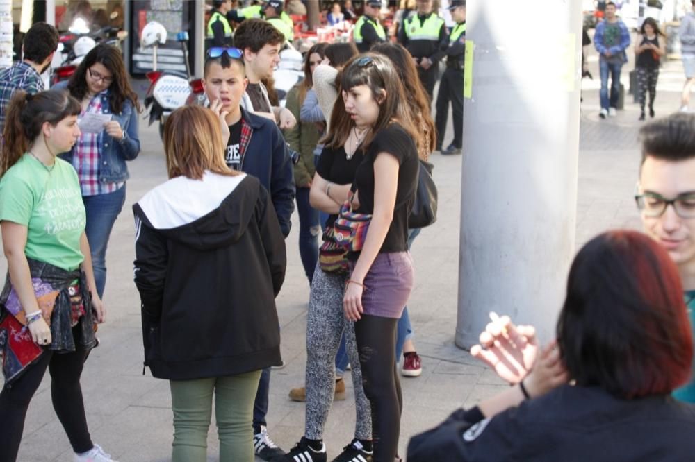 Manifestación en Murcia contra la Lomce