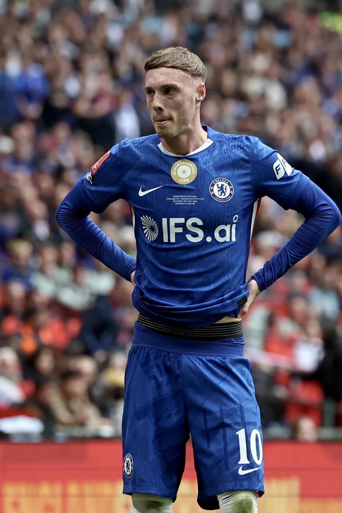 Cole Palmer, durante la temporada con el Chelsea