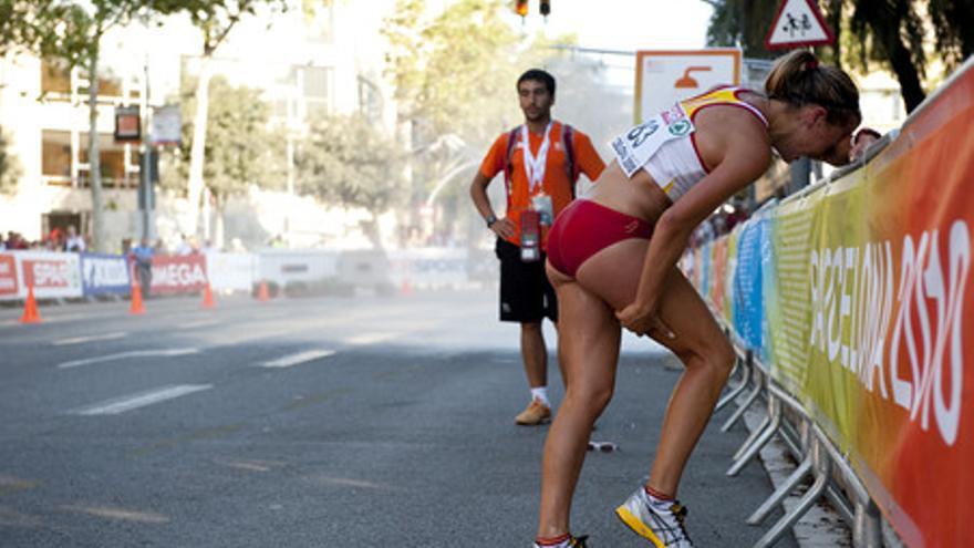 María Vasco abandona por lesión la prueba de 20 kilómetros marcha