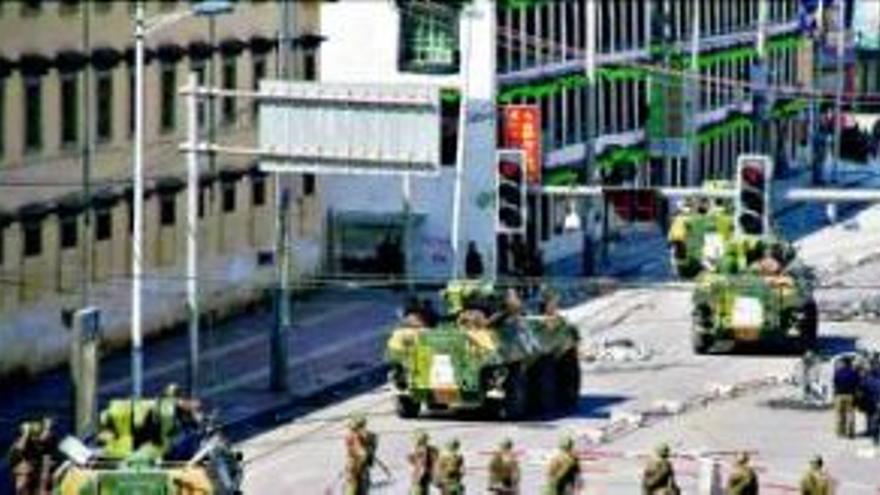 El amplio despliegue militar chino disuade a los insumisos del Tíbet