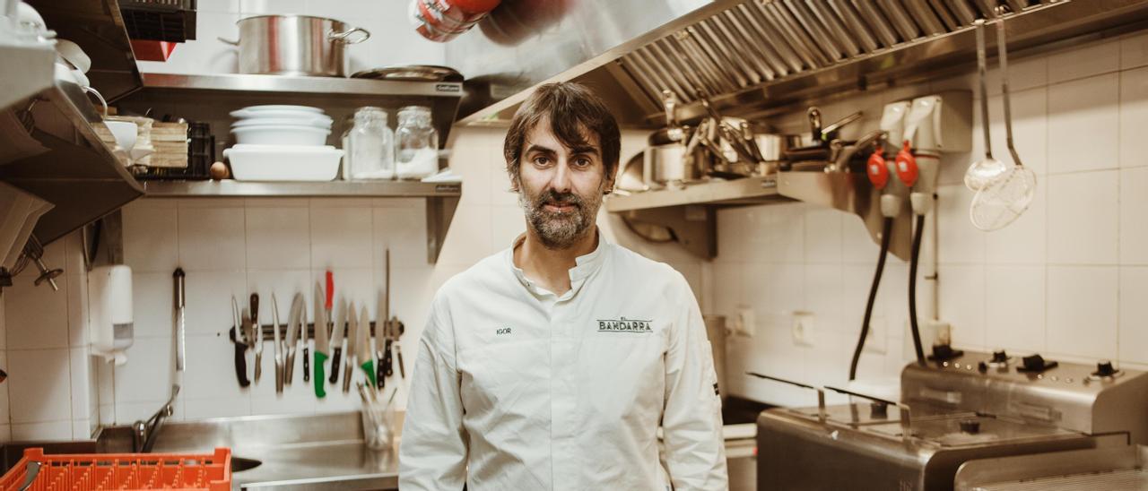 Igor Rodríguez: «La cocina es una manera de vivir, si no te gusta, estás fastidiado»