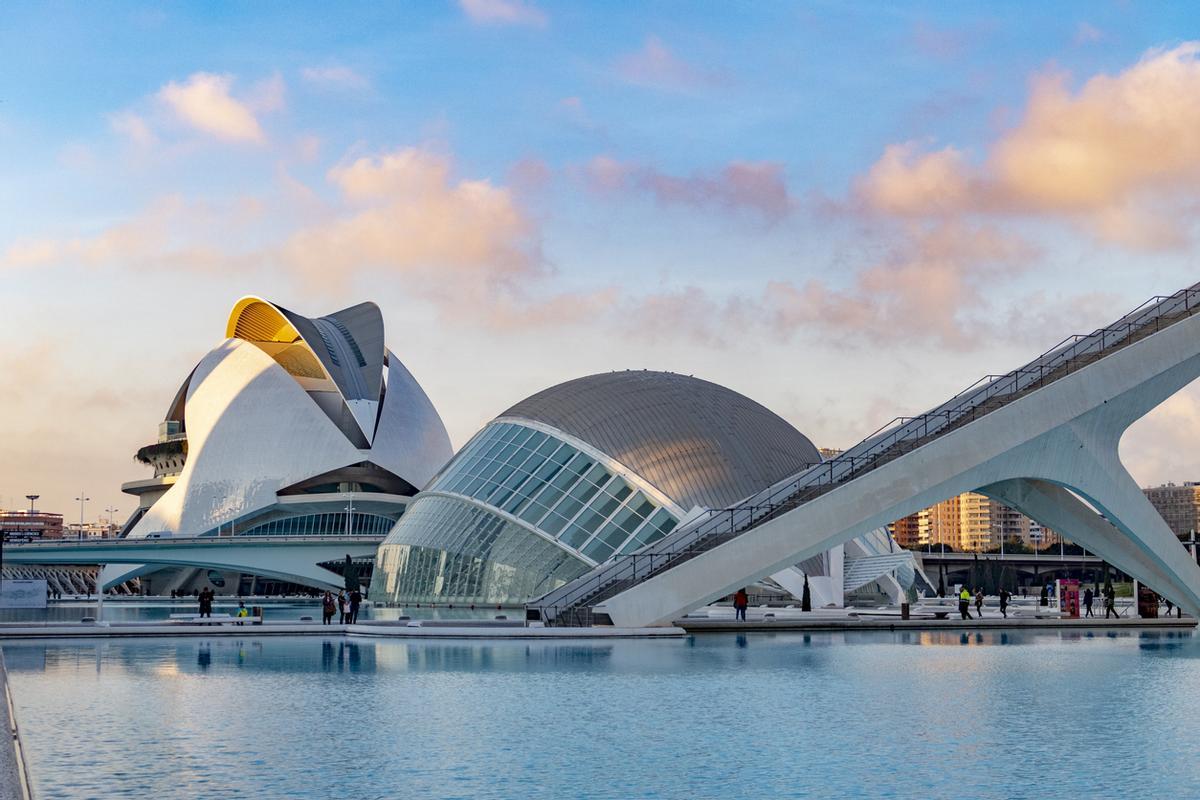 Ciudad de las Artes y las Ciencias en València