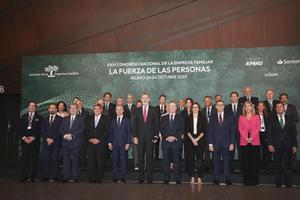 El Rey ha inaugurado en Bilbao el XXVI Congreso Nacional de la Empresa Familiar.