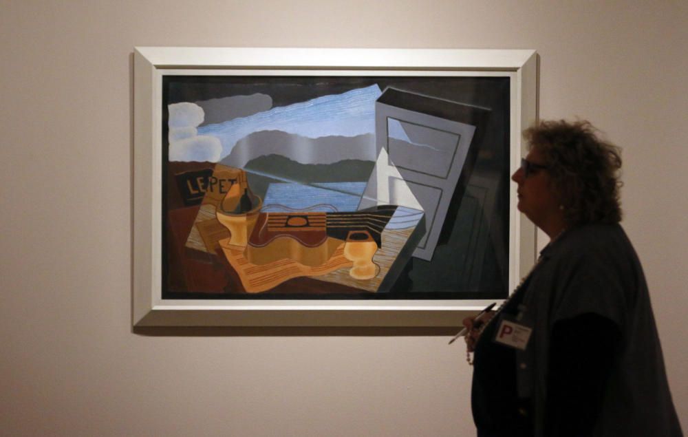 El nuevo cubismo desarrollado por Juan Gris, María Blanchard y Lipchitz, el núcleo central de esta muestra en el Palacio de Villalón