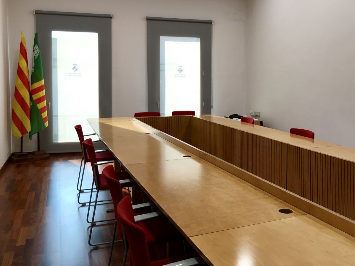 Sala de plenos del Ayuntamiento de Parets