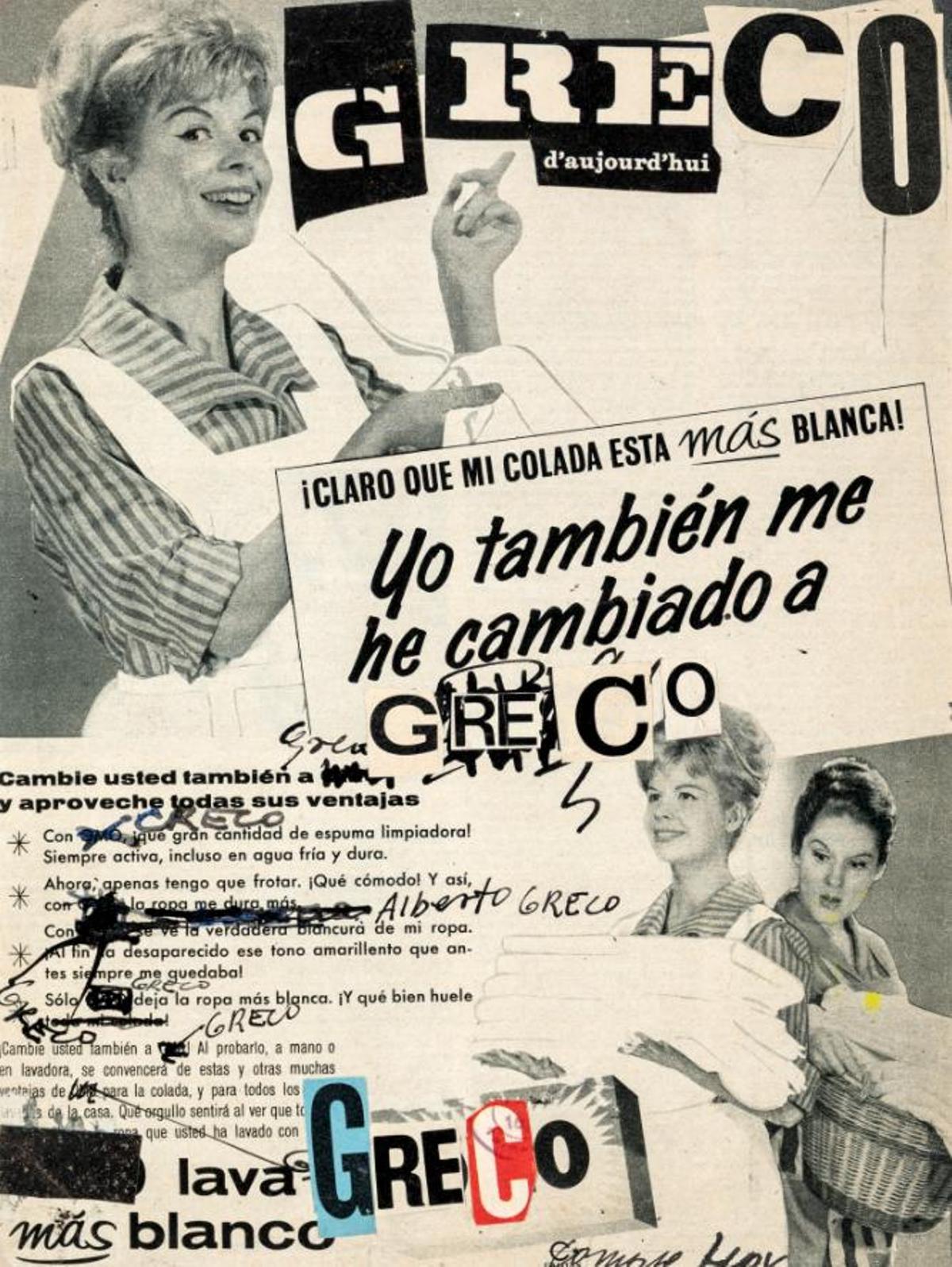 'Yo también me he cambiado a Greco (Greco d’aujourd’hui)' (1964.).
