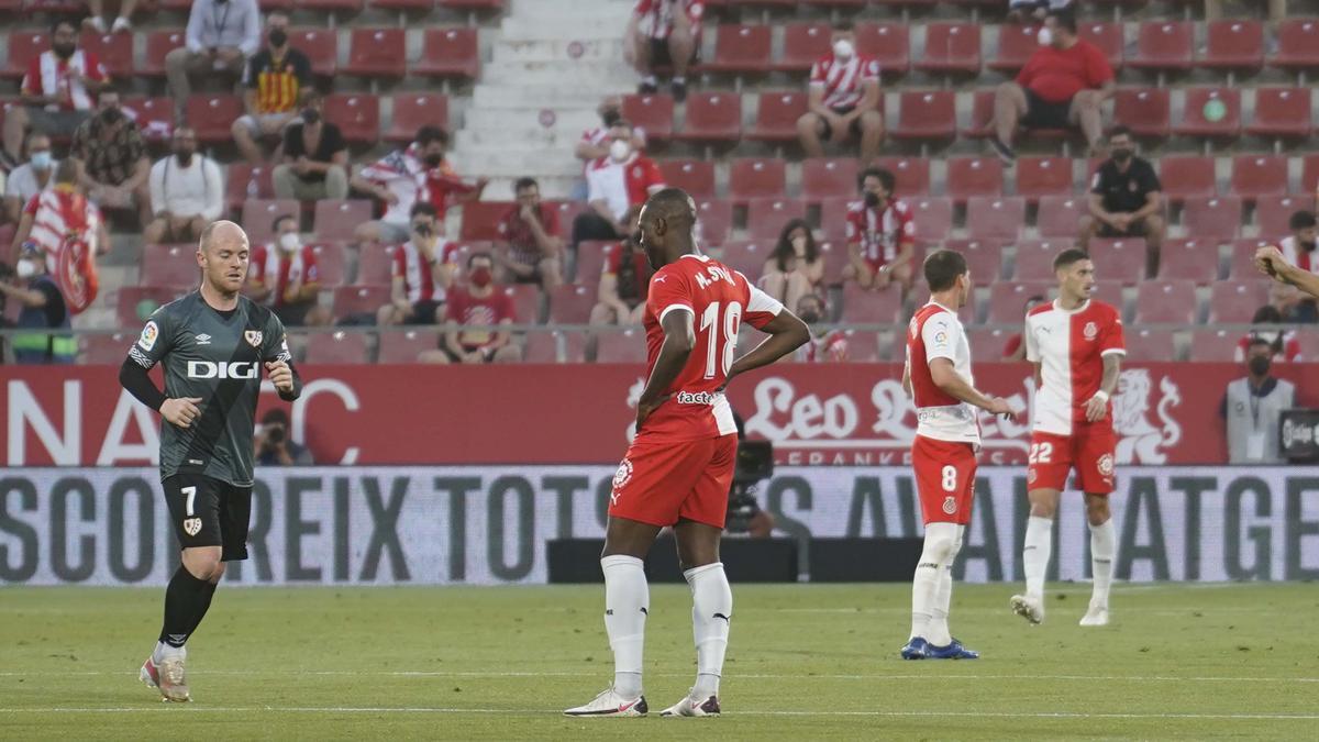 Girona FC - Rayo Vallecano, en imatges