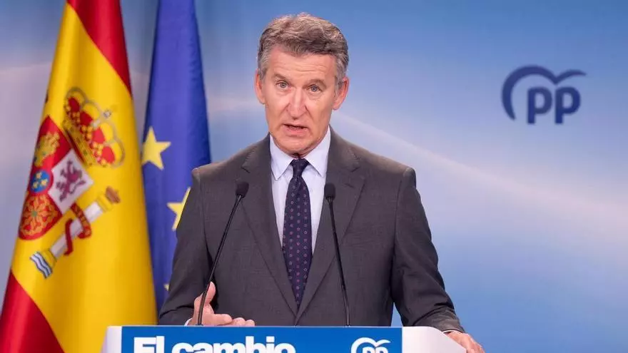 Feijóo pide a Sánchez que asuma sus "responsabilidades políticas" por Ábalos y dimita