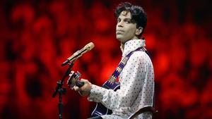 Prince, en abril de 2004, cuando presentó ’Musicology’.