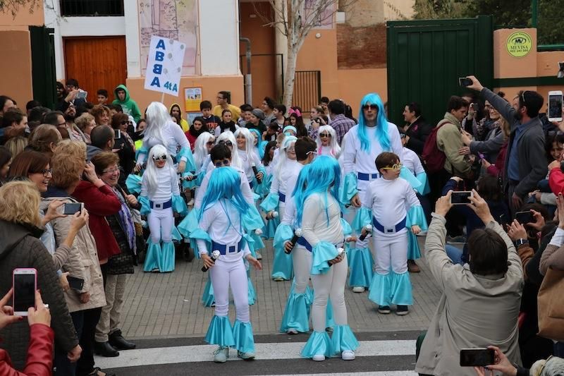 Primeros carnavales en los colegios