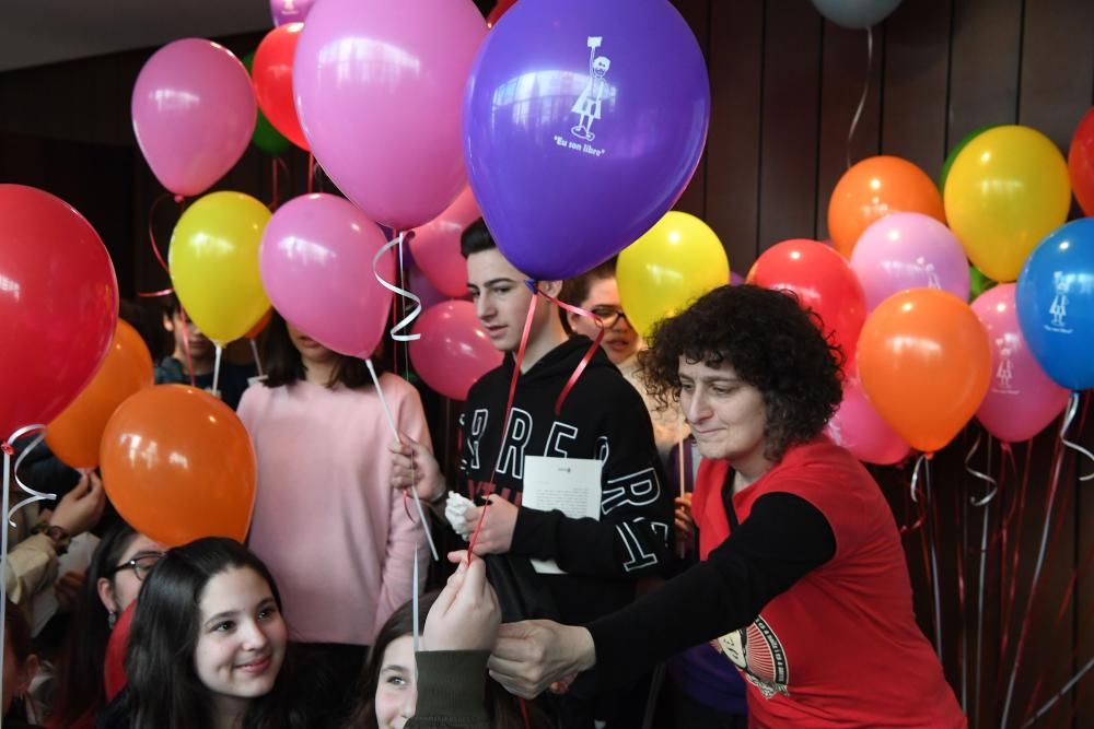 Globos para Rosalía de Castro