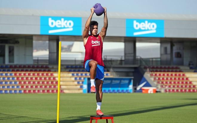 Las imágenes del primer entreno de Memphis