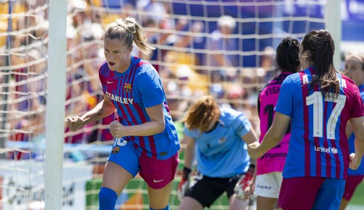 Las mejores imágenes del triunfo del Barça en la Copa de la Reina Las mejores imágenes del triunfo del Barça en la Copa de la Reina