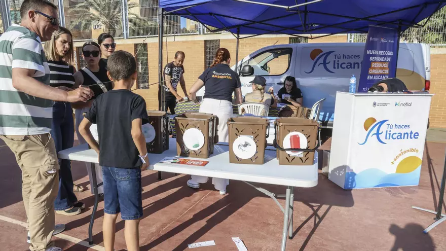 Talleres para concienciar sobre la importancia del reciclaje de residuos y así colaborar en una ciudad más limpia