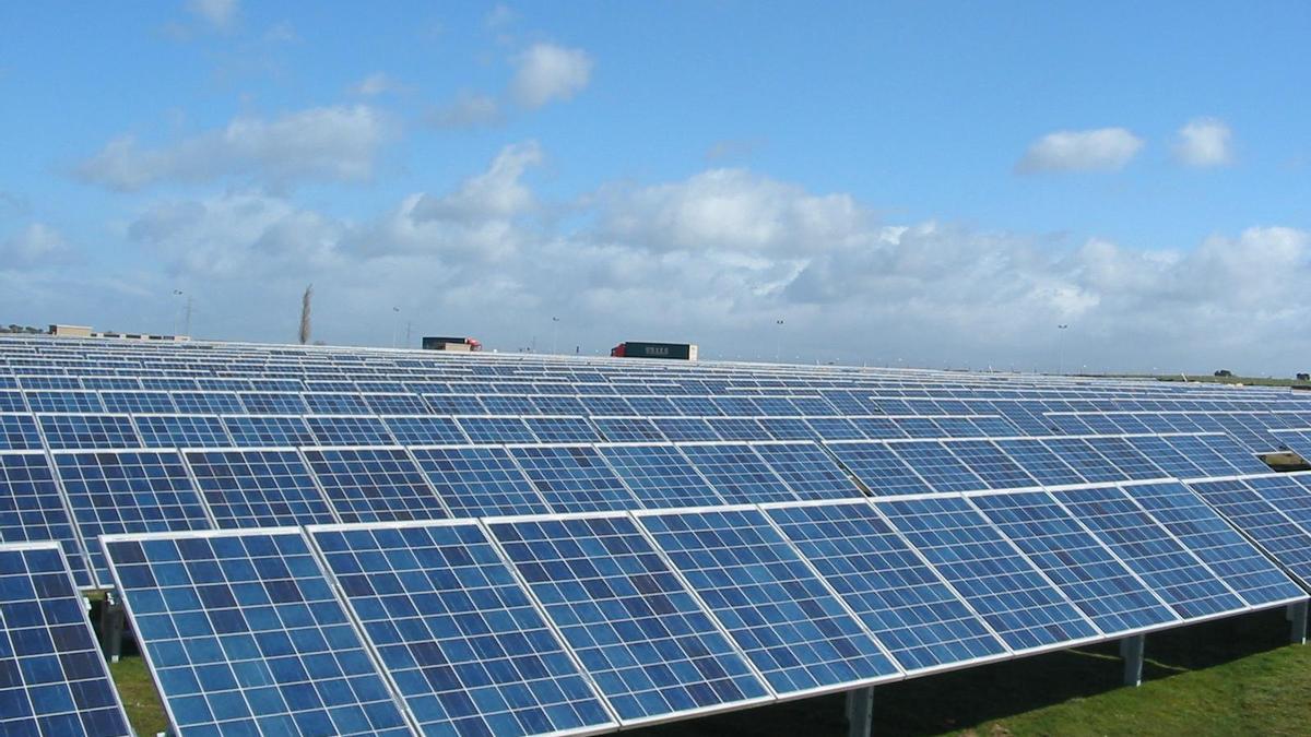 Paneles fotovoltaicos instalados en la provincia de Zamora