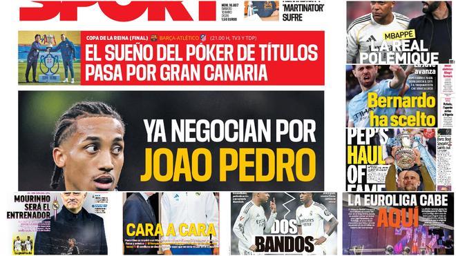Las portadas de los periódicos deportivos hoy, sábado 16 de mayo: Sport, Marca, As y Mundo Deportivo