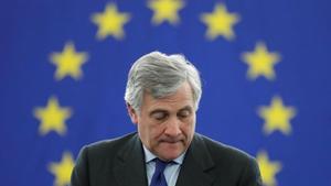 El presidente del Parlamento Europeo, Antonio Tajani.