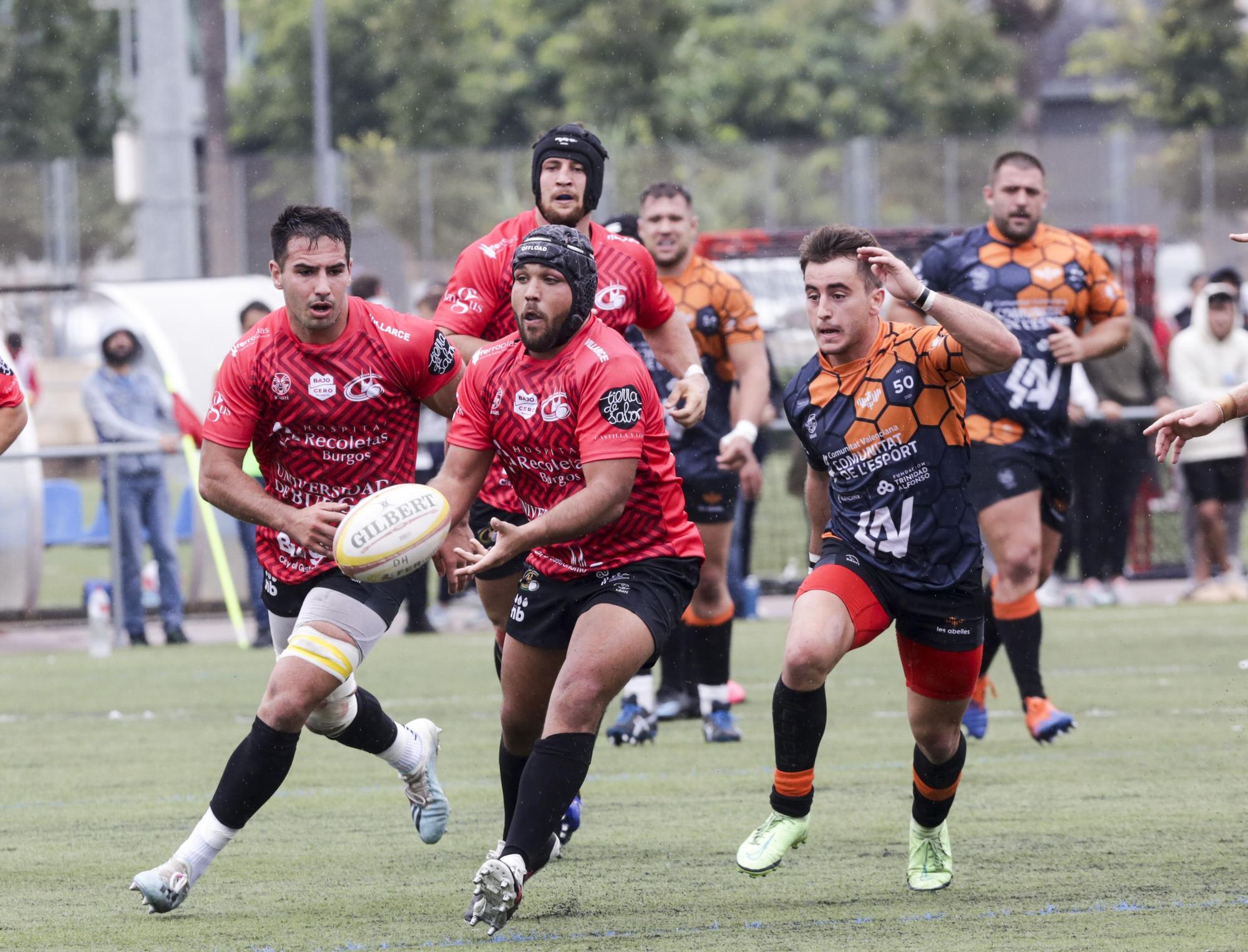 Primera victoria de Les Abelles en División de Honor de rugby 2021-2022 ante Burgos