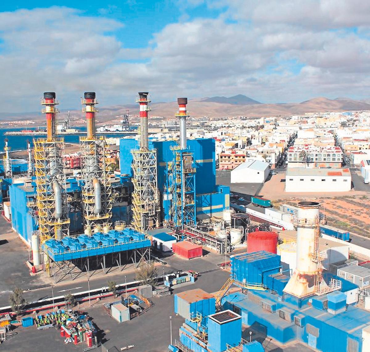 Central eléctrica de El Charco, en Fuerteventura, instalación que se va a desmantelar.
