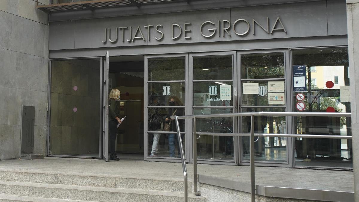 Una imatge d&#039;arxiu dels jutjats de Girona.