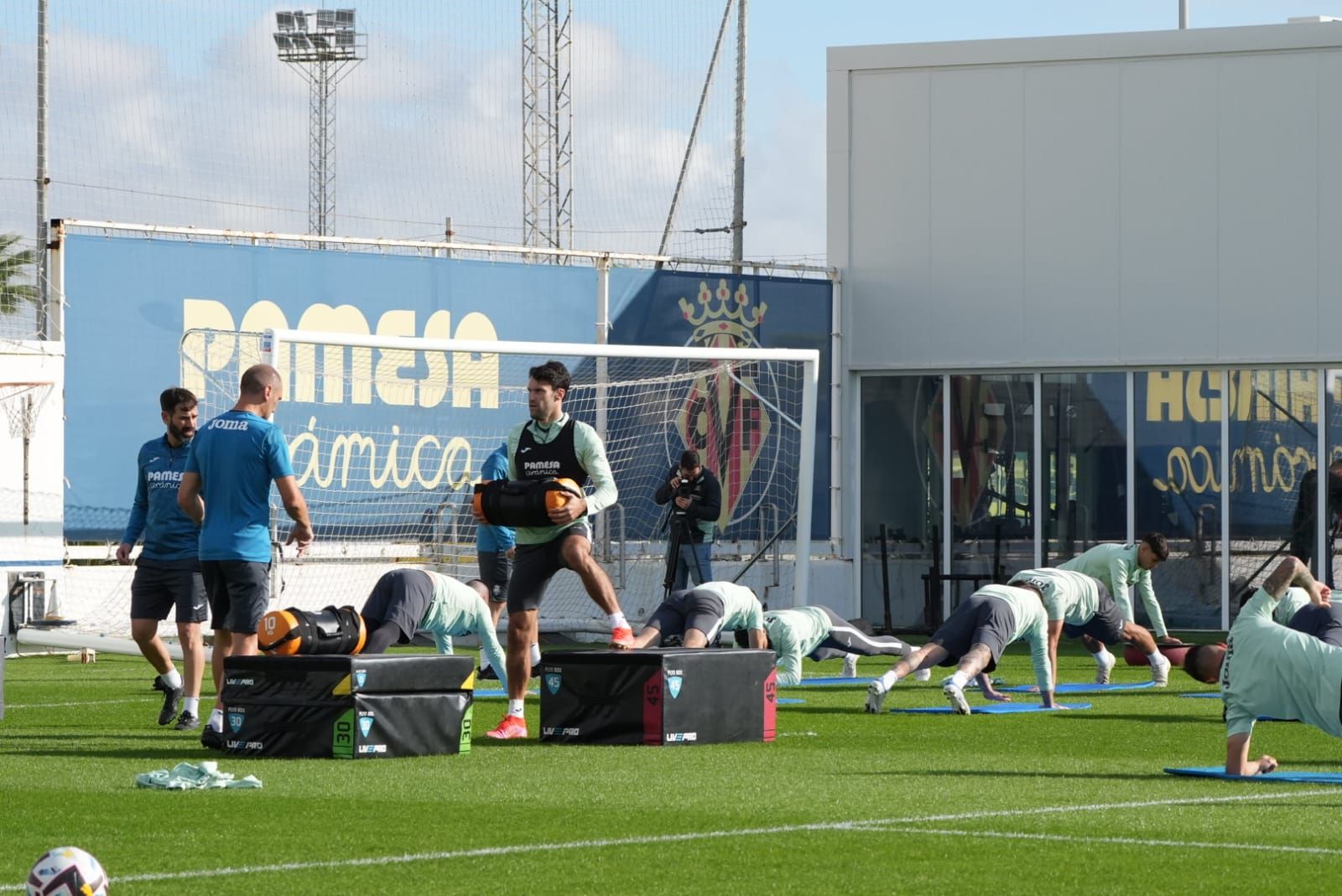 Inicio de la 'pretemporada' de Setién en el Villarreal