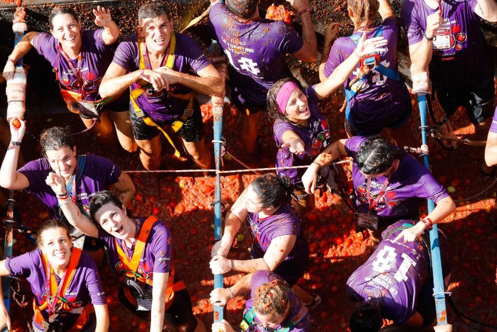 Tomatina de Buñol 2018.