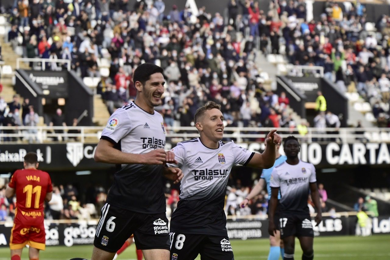 Así ha sido el partido del FC Cartagena contra el Zaragoza