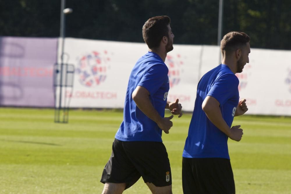 Entrenamiento del Real Oviedo