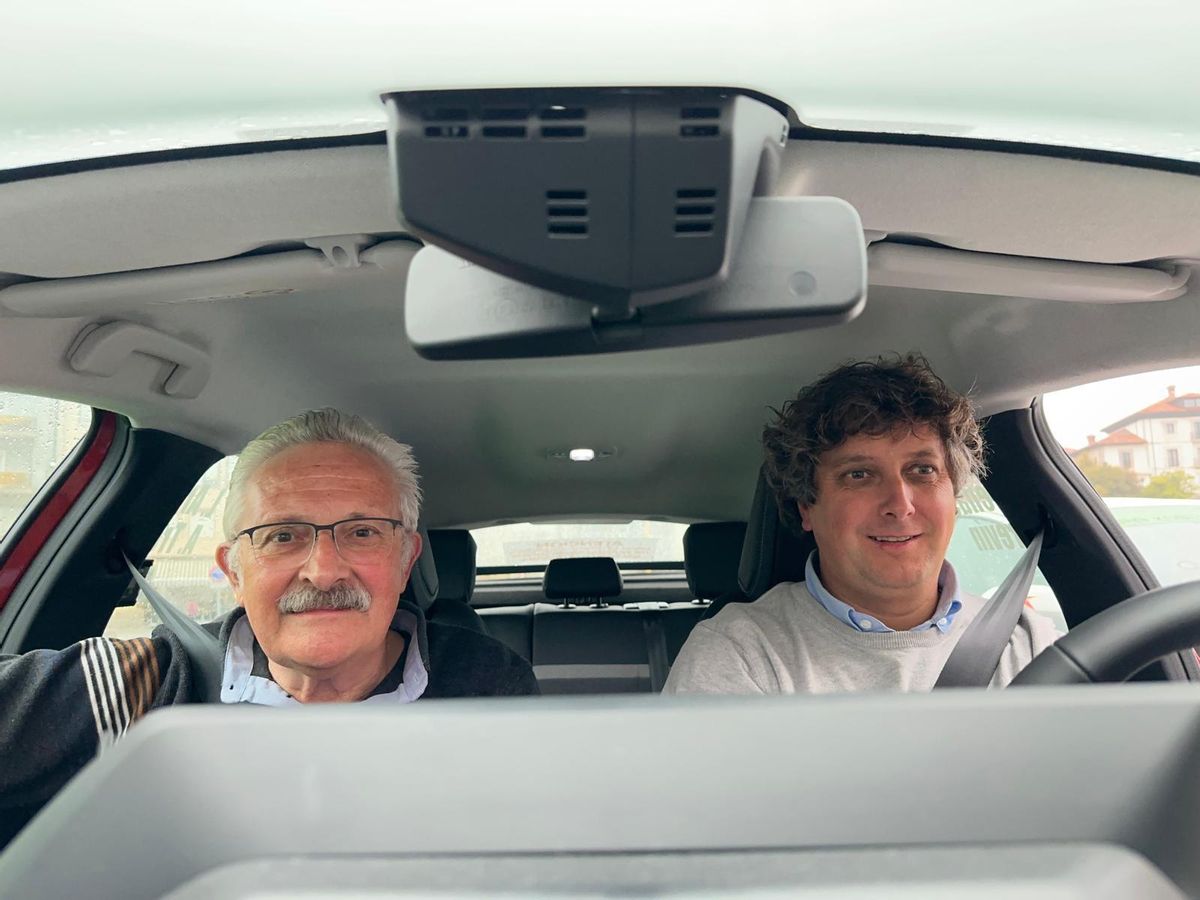Antonio Trevín junto a Luis Arenas
