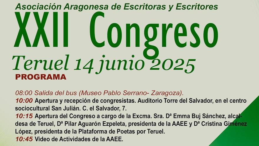 Cartel del congreso de la AAEE.