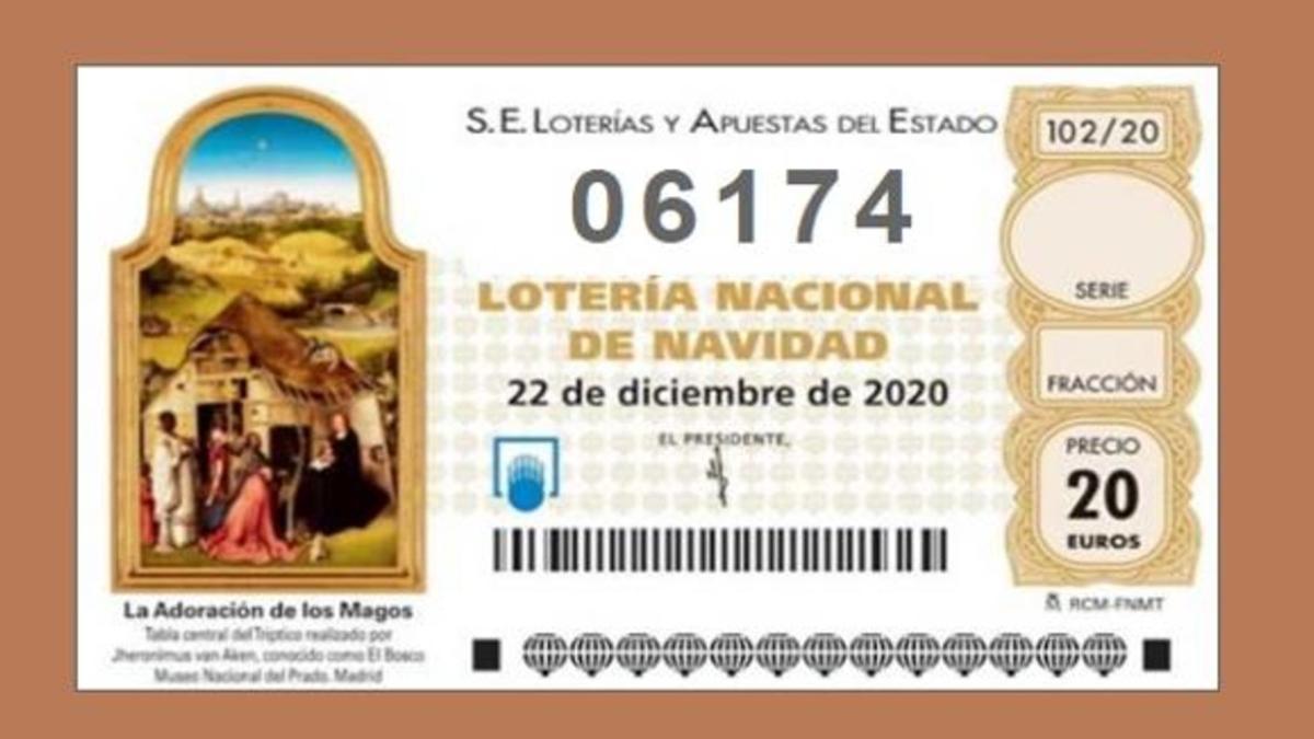 El número 06174 es uno de los más demandados para la Lotería de Navidad.