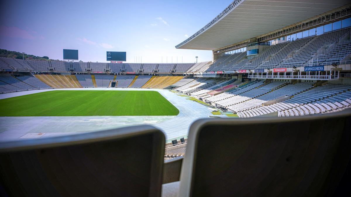 El estadio de Montjuïc acogerá partidos del Barça a partir de septiembre de 2023.