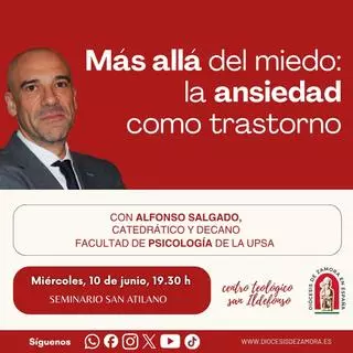 ¿Cuándo la preocupación se convierte en un trastorno? Lo explica el catedrático Alfonso Salgado