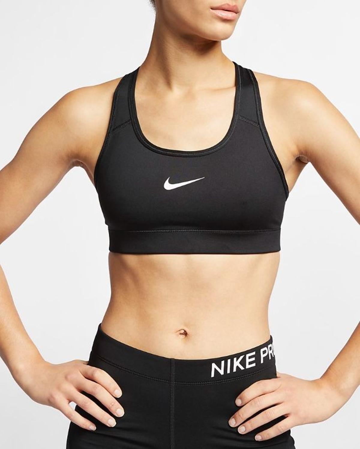 Top negro de deporte de Nike