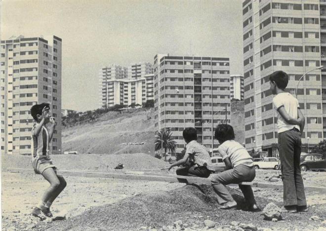 El Polígono Cruz de Piedra en los años 70