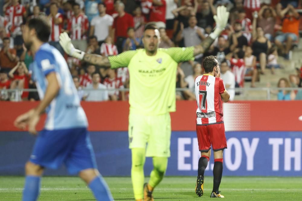 Les imatges del Girona-Màlaga (1-0)