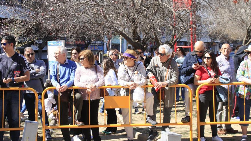 Las imágenes de la &quot;mascletà&quot; del 15 de marzo en Gandia