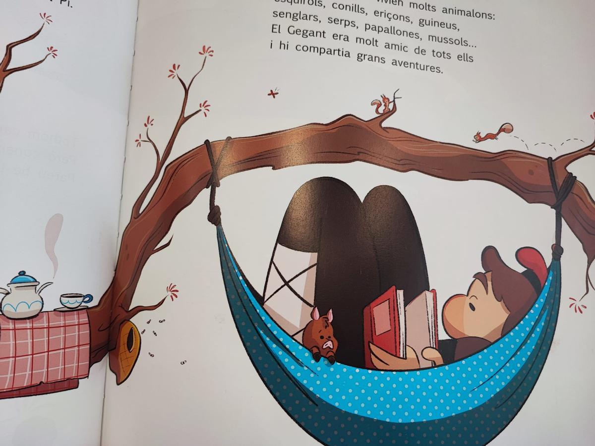 El conte sobre els gegants inaugura una col·lecció de literatura infantil