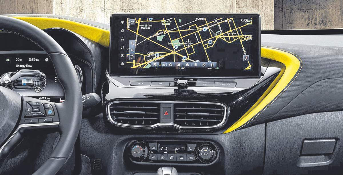 Interior del NISSAN Juke IKON