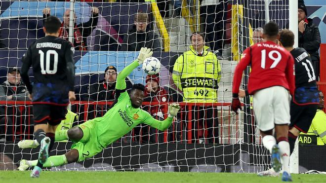 André Onana, el guardián en la convulsión (Manchester United) - 18 partidos / 1.620 minutos / 30 goles recibidos / 6 clean sheets